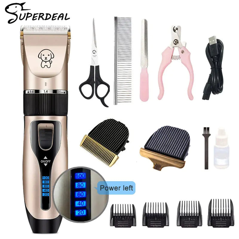 Pet Clippers Trimmer Set