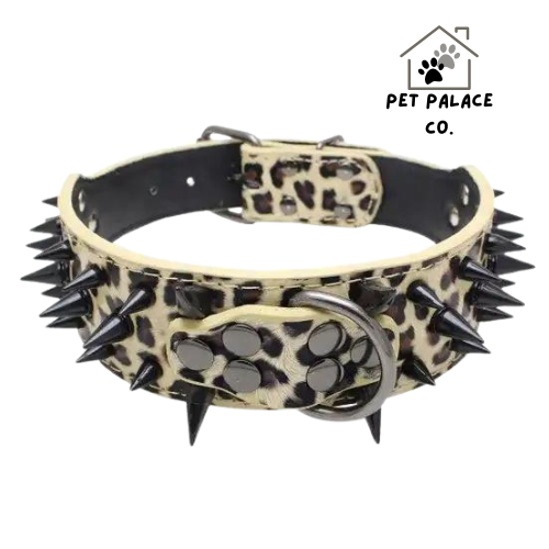 Spiked Studded Leather Collars